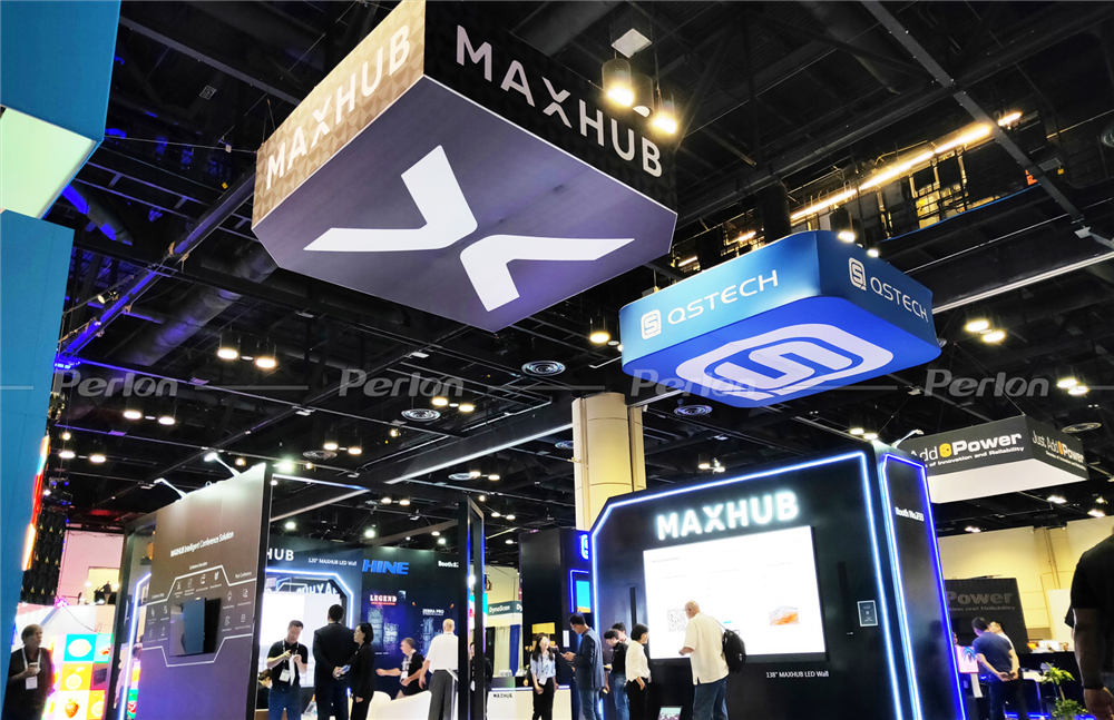 MAXHUB&青松-美國展臺設(shè)計搭建