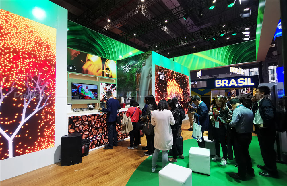 哥斯達黎加國家館設(shè)計搭建