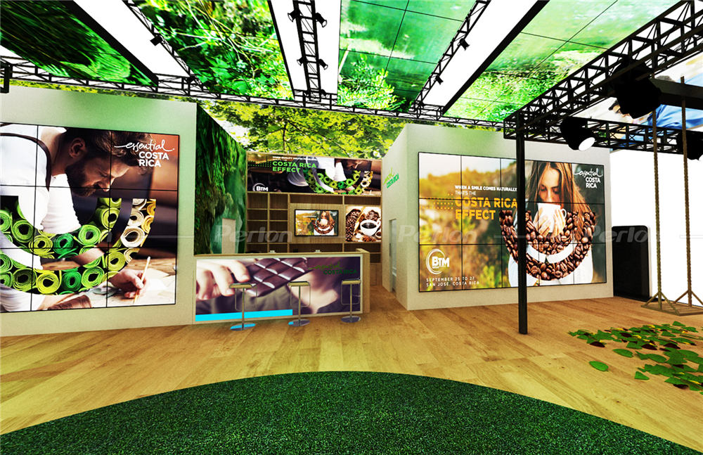 哥斯達黎加國家館設(shè)計搭建