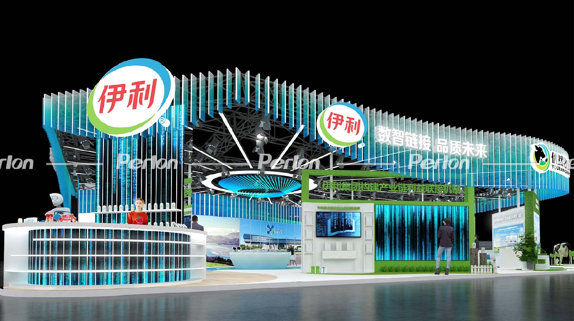 伊利-展臺設(shè)計搭建